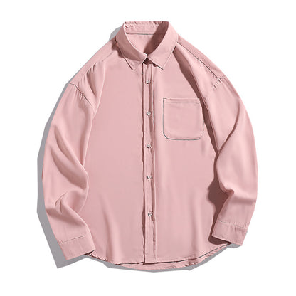 Steve – Chemise Style Japonais à Manches Longues