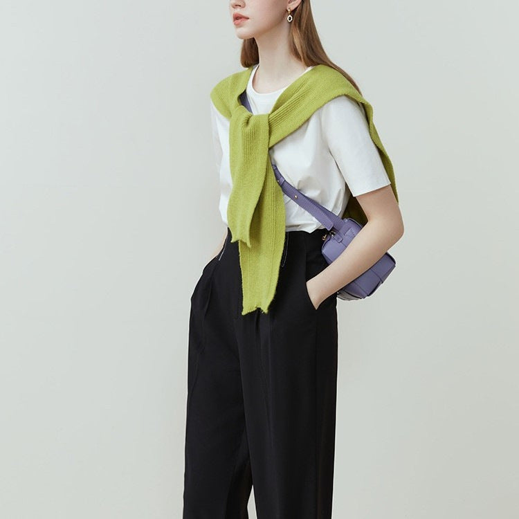 Rebecca – T-shirt Slim-fit à Manches Courtes