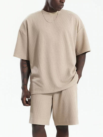 Glen – Costume de Sport Décontracté à Manches Courtes pour Homme