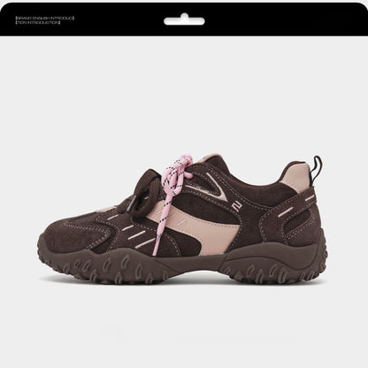 Deborah – Chaussures à Semelle Épaisse et Couleurs Assorties