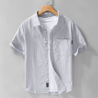 Joseph – Chemise Minimaliste à Rayures pour Homme