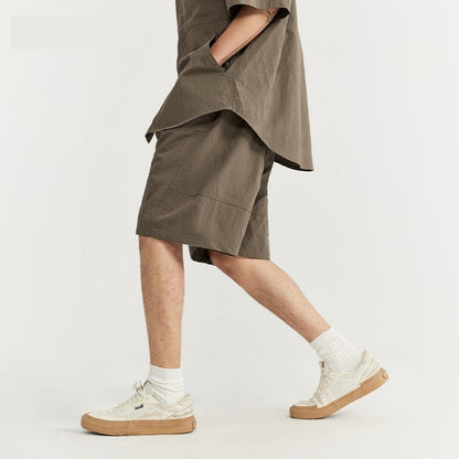 Peter – Pantalons Amples à Carreaux Jacquard
