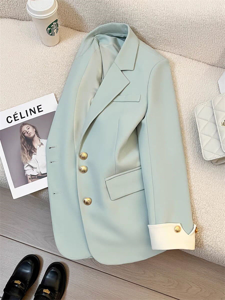 Jamie – Manteau de mode multicolore pour le printemps et l'automne