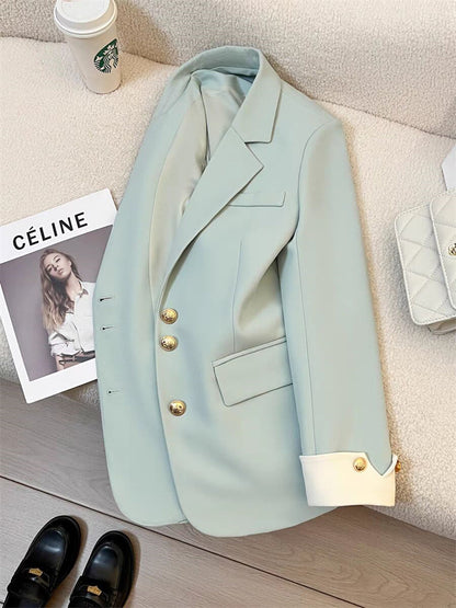 Jamie – Manteau de mode multicolore pour le printemps et l'automne