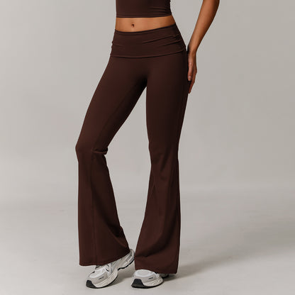 Gabrielle – Pantalon de Yoga Taille Haute Pliable