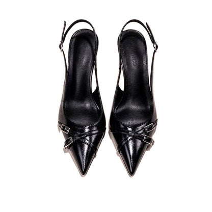 Clara – Escarpins à Talons Aiguilles avec Bout Pointu