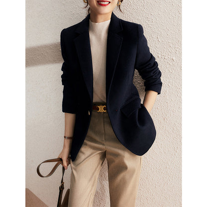 Karen – Veste de Costume en Laine pour Automne et Hiver