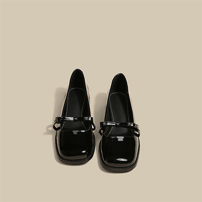 Anne – Chaussures Mary Jane à Talon Épais