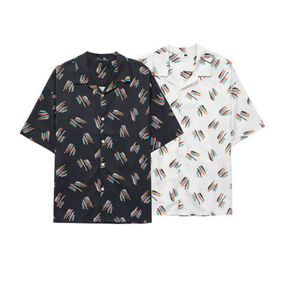 Dominic – Chemise Décontractée à Imprimé Estival pour Homme