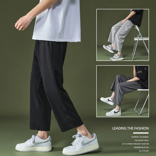 Cliff – Pantalon Large Décontracté Coupe Courte Vaporeux pour Homme