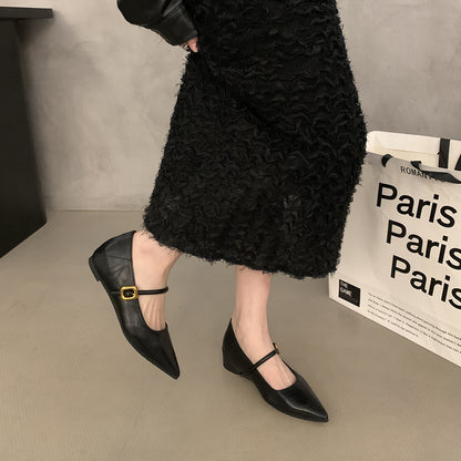 Megan – Escarpins à Bout Pointu avec Boucle