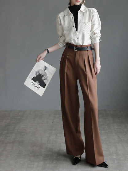 Deborah – Pantalon large et fluide pour femme