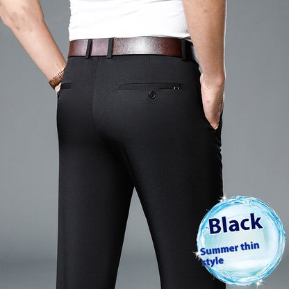 Miles – Pantalon Droit Fin Non-repassant