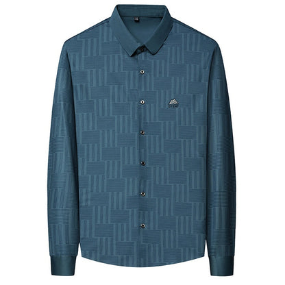 Stewart – Chemise décontractée à manches longues pour homme