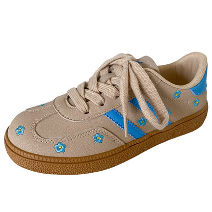 Kathryn – Chaussures de Sport Plates à Lacets pour Femmes