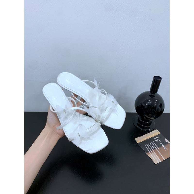 Shannon – Mules À Talons Carrés