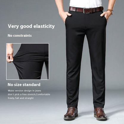 Miles – Pantalon Droit Fin Non-repassant