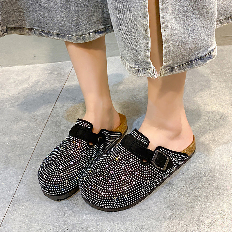 Kimberley – Mules à Semelle Épaisse avec Boucle