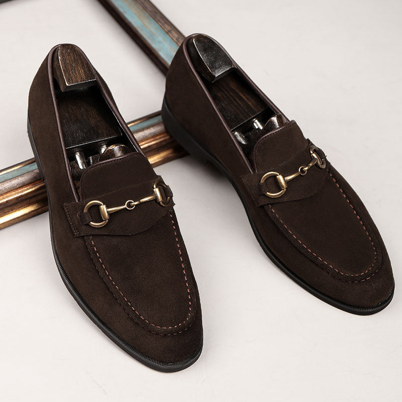 Ray – Chaussures habillées en cuir végan à bout pointu