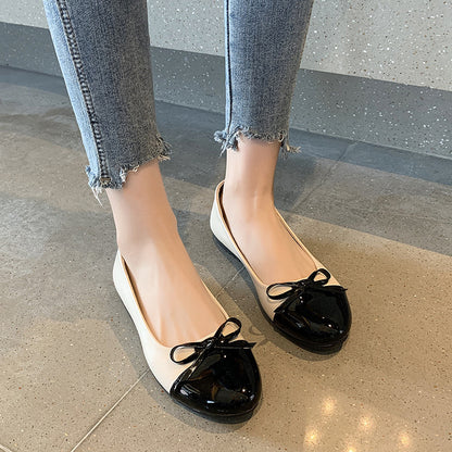 Caroline – Chaussures à Nœud Bas pour Femme