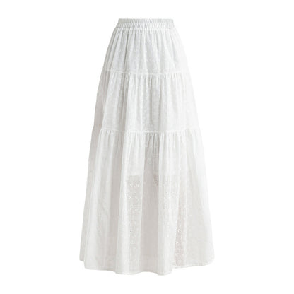 Kim – Jupe Parapluie Mi-longue A-ligne
