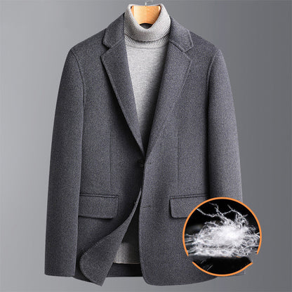 Nick – Costume en Laine Double Face Épais