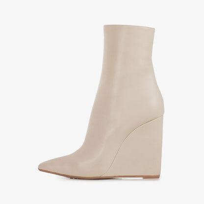 Harriet – Bottines à Talons Hauts avec Zip Latéral et Pointe Aigüe