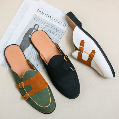 Douglas – Sandales Semi-mules Respirantes d'Été pour Hommes