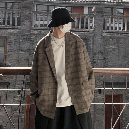 Stewart – Veste décontractée ample rétro