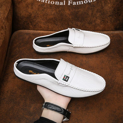 Neville – Mocassins Hommes Fermés Sans Talon en Cuir Vegan