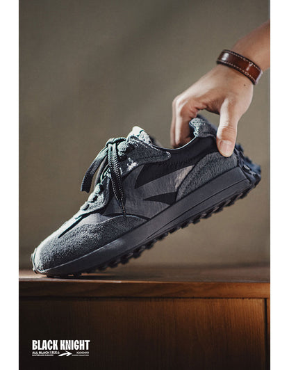 John – Chaussures de Sport à Plateforme Noir Graphite