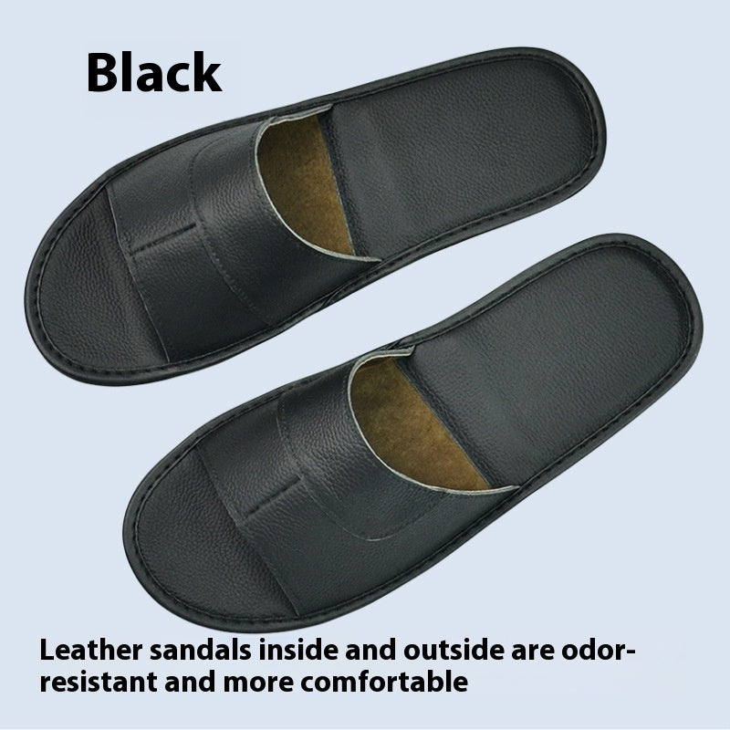 Leanne – Sandales en cuir vegan antidérapantes