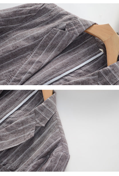 Bradley – Veste décontractée rayée pour hommes