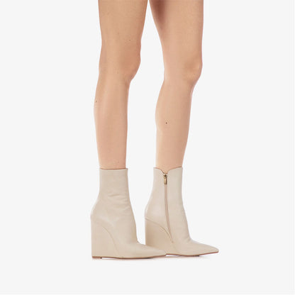 Harriet – Bottines à Talons Hauts avec Zip Latéral et Pointe Aigüe