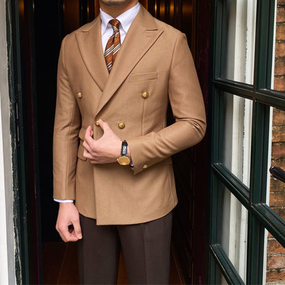 Douglas – Veste Blazer Britannique à Double Rangée pour Hommes
