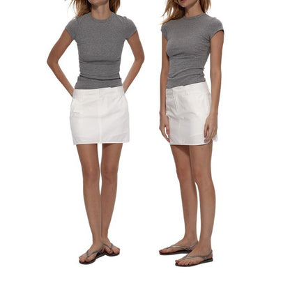 Wendy – T-shirt à Manches Courtes Col Rond à Effet Amincissant