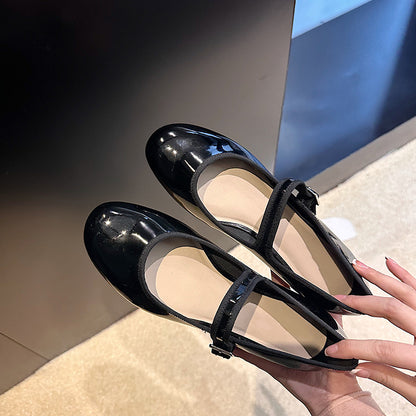 Juliet – Chaussures Plates Minimalistes avec Boucle