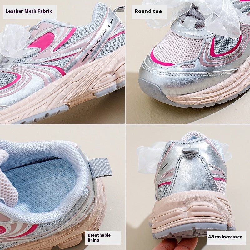 Laura – Baskets à Semelle Épaisse et Style Décontracté