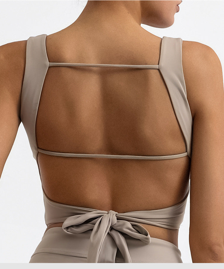 Tanya – Haut à Bretelles de Yoga Mode Sportive pour Femmes