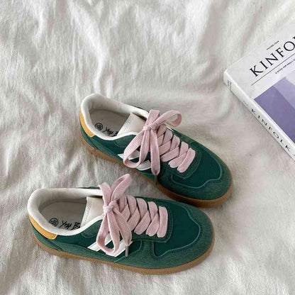 Alice – Chaussures d'Entraînement Allemandes Rétro Vertes