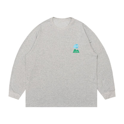 Tim – T-shirt à Manches Longues Col Rond pour Hommes