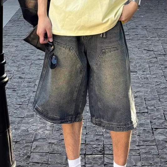 Julian – Shorts en Denim Rétro Lavé