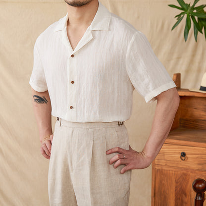 Doug – Chemise Légère Vintage Élégante Décontractée