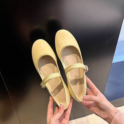 Juliet – Chaussures Plates Minimalistes avec Boucle
