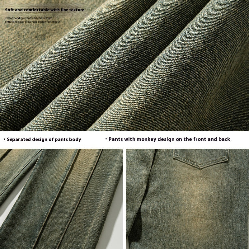 Walter – Jean à Couture Trois-Dimensionnelle Style Urbain