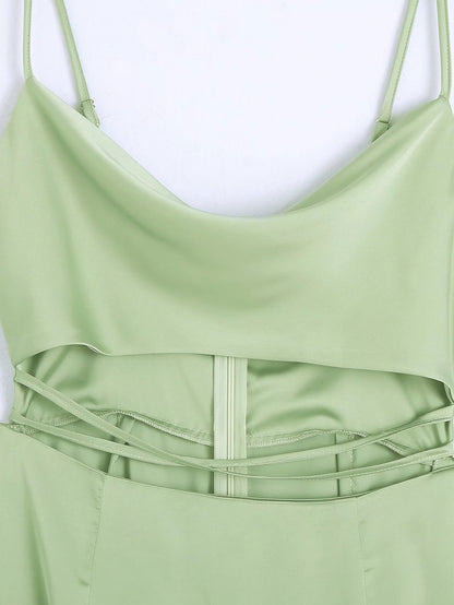Jenny – Robe Taille Haute de Mode Printemps