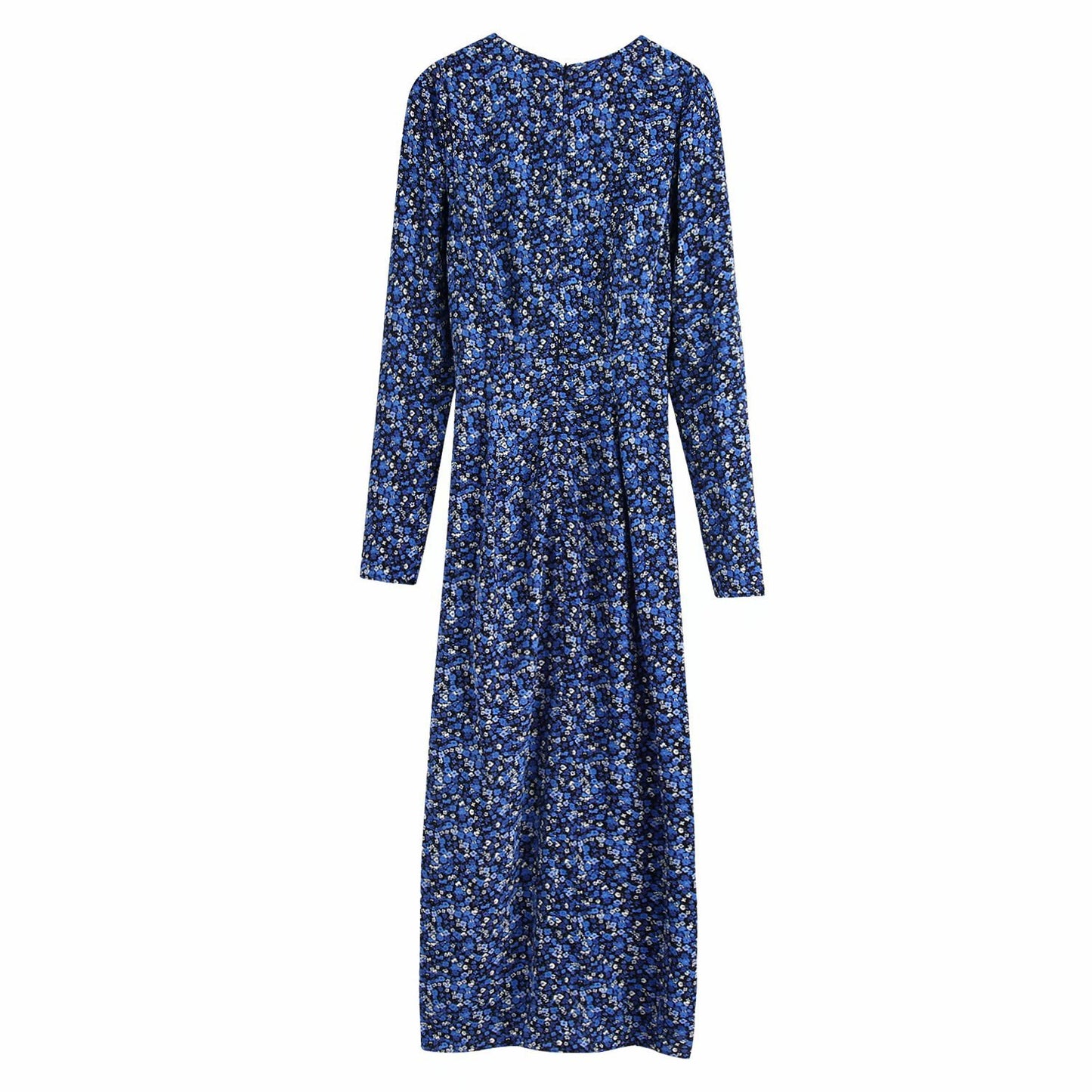 Heidi – Robe mi-longue à imprimé élégant