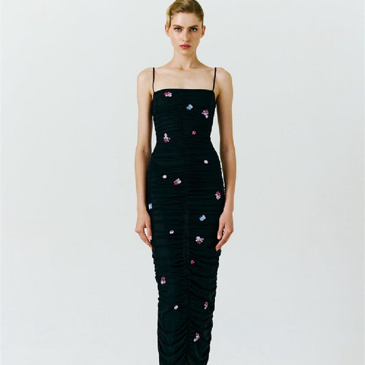 Stéphanie – Robe à bretelles élégante avec bandeau