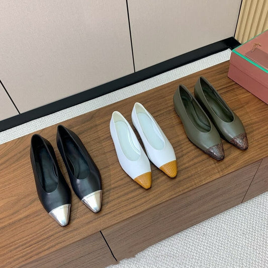 Julie – Mocassins Rétro à Semelle Plate