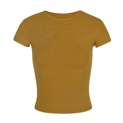 Juliet – T-shirt à manches courtes ajusté d'été